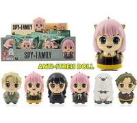 102001 SPY X FAMILY - FOAM SQUISHY - BLIND BAGS COUNTER DISPLAY (12 UNITS)