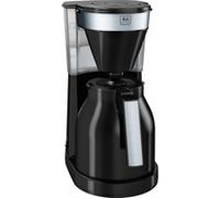 1023-08 Automatica Macchina da caffè con filtro, Macchina fa filtro Nero, Macchina da caffè con filtro, Caffè macinato, 1050 W, Nero, Argento