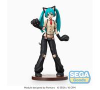Hatsune Miku Project DIVA Arcade Future Tone SPM PVC Statue Hatsune Miku Kitt...