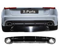 1023207 - Diffusore posteriore nero, con mascherine per A6 C7 berlina Avant 2011-2014, no RS6