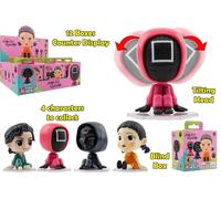 102378 SQUID GAME - BOBBLE HEAD - BLIND BOXES COUNTER DISPLAY (12 UNITS)