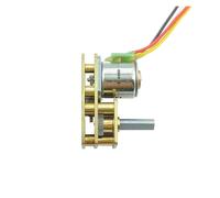 1024-10BY DC 5V 2-Phase 4-Wire Stepper electronic starter with Full Metal Gearbox 10mm Inverted ShaftModel RADIO 323 NWPNLXEA