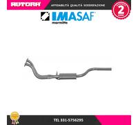 102503 Silenziatore anteriore adatto a Alfa Romeo (MARCA-IMASAF)..