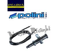 10259 - COMANDO STARTER ARIA POLINI NERO COMPLETO DI FILO