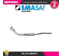 102703 Tubo silenziatore ant.adatto a Alfa Romeo Giulia (MARCA-IMASAF)..