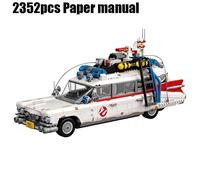 10274 -Ghostbusters Ecto-1 Cadillac Auto Costruzioni Bricks 2352 pcs