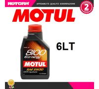 102782 6lt Olio 8100 Eco-Energy 5W30 100% Synthetic (MOTUL)