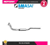 102903 Silenziatore anteriore adatto a Alfa Romeo 1750-2000-GT (MARCA-IMASAF)..