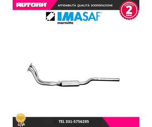 102903 Silenziatore anteriore adatto a Alfa Romeo 1750-2000-GT (MARCA-IMASAF)..