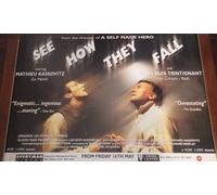 102x152cm Grande Film Subway Poster ~ Vedere How They Fall 1994 Francese Jacques