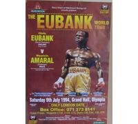 102x152cm Subway Poster ~ Chris Eubank Contro Mauricio Amaral 1994 Box Mondo