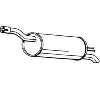 103 CV SILENZIATORE POSTERIORE PER FIAT Doblo MPV/Space W 119, 223 1.6 16V KW 76