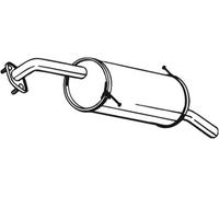 103 CV SILENZIATORE POSTERIORE PER MAZDA 2 DE, DH 1.5 KW 76 CV 103