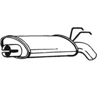 103 CV SILENZIATORE POSTERIORE PER RENAULT Espace II J/S63 2.0 KW 76 CV 103