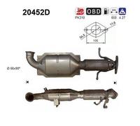 103 KW 140 CV CATALIZZATORE PER Ford Mondeo IV Tre Vol BA7 2.0 TdCi