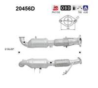 103 KW 140 CV CATALIZZATORE PER Ford Galaxy WA6 2.0 TdCi