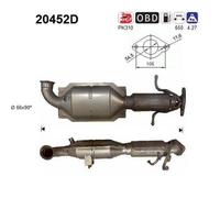 103 KW 140 CV CATALIZZATORE PER Ford S-Max WA6 2.0 TdCi