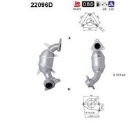 103 KW 140 CV CATALIZZATORE PER Honda Accord VII Tourer CM, CN 2.2i CTDi