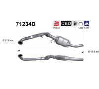 103 KW 140 CV CATALIZZATORE PER Mercedes Classe B W245 B 200 CDI