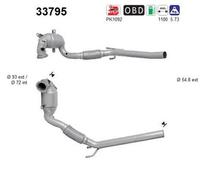 103 KW 140 CV CATALIZZATORE PER Audi A3 Sportback 8VA, 8VF 1.4 TFSI