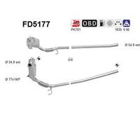 103 KW 140 CV FAP PER Skoda Octavia II Combi 1Z5 2.0 TDI 16V 4x4