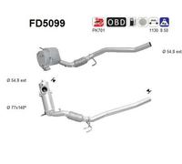 103 KW 140 CV FAP PER VW Caddy III 2KA, 2KH, 2CA, 2CH 2.0 TDI 16V 4motion