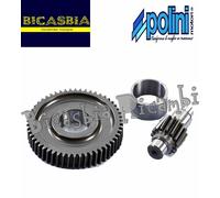 1032 - INGRANAGGI SECONDARI POLINI APRILIA SXR 50 ie Euro 5 2021- (CD32M)