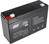 10321 - Batteria Al Piombo AGM Ricaricabile Sigillata Da 6 V E 12 Ah. Batteria I
