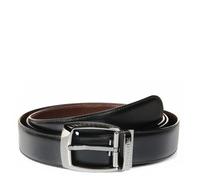 103443 Montblanc / Casual Line 35 mm / cintura reversibile / pelle nera e mar...