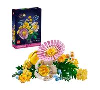 LEGO Botanicals Bouquet di Fiori Estivi con Campanule, Rosa, Tulipano e Altri Fiori Finti - Decorazione Floreale di Casa - Gioco della Natura per Bambine da 9 Anni - Idea Regalo di Compleanno - 10347