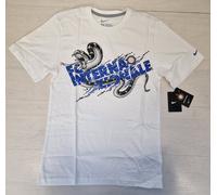 10384 NIKE FC INTER T-SHIRT BAMBINO INTERNAZIONALE SERPENTE COTONE MAGLIA