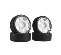 103mm Scala 1/8 RC Fuoristrada Buggy Pneumatici Ruota 17mm Esagonale per ARRMA Redcat Team Losi VRX HPI WR8 HSP Hobao,bianca