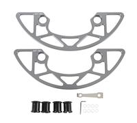 104 BCD Chainring Guard 34-36T | Aluminum Alloy Mountain Cycle Chain Protector | Helps Avoid Scratches from Stones/Rocks/Debris | Easy Installation Lightweight Cover (Ti Color)