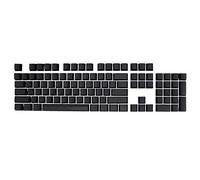 104 chiavi a doppio colpo PBT Pudding-Keycaps - OEM Profile Keyset 60% / 87 TKL / 104/108 MX Switches retroilluminati, tastiera meccanica PBT Keycap per GH60 / RK61 / ALT61 / Annie/Tastiere Poker Nero