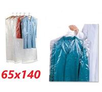 104 Pezzi BUSTE COPRIABITI GIACCHE 65 X 140 Cm PER LAVANDERIE STIRERIE TINTORIE