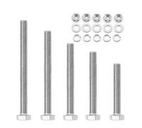 104 Pezzi M6 Bulloni e Dadi, Set Viti e Bulloni, Viti Acciaio Inox 304