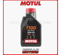 104103 1 LITRO OLIO MOTUL 7100 4T 20W50 100% SINTETICO PER MOTORI 4T
