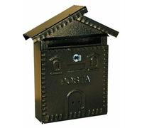 Cassetta posta casetta 700 acciaio vern nero/rame mm 280x90 h.mm 350 Mille