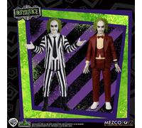 Mezco Toyz 5 Points Beetlejuice 1988 Ver. Michael Keaton Set 2 Action Figure