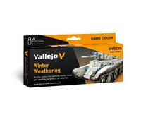 WINTER WEATHERING MODEL COLOR SET 70263 Colori Vallejo