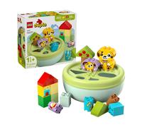 lego duplo - smista-forme: casetta del cucciolo - lego 10441 con mattoncini colorati di varie forme 17pz anni 1,5+