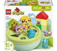 lego duplo - smista-forme: casetta del cucciolo - lego 10441 con mattoncini colorati di varie forme 17pz anni 1,5+