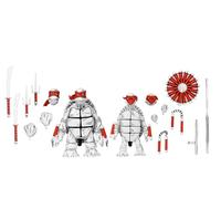104460 TEENAGE MUTANT NINJA TURTLES MIRAGE B&W FIRST TURTLES 2PACK AF