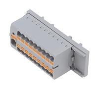 1047454 Connettore: blocco di distribuzione PTFIX 41A 450V per guida DIN grig...