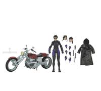 104975 TMNT LAST RONIN CASEY MARIE WITH MOTORCYCLE AF