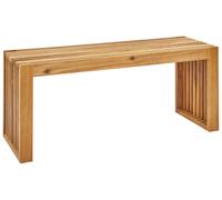 105 cm Panchina da giardino BELLANO Marrone Legno d'acacia