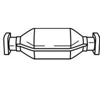 105 cv Catalizzatore per Toyota Corolla SW E9 1.6 XLi 1587 cc 77 KW 105 CV