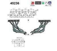 105 KW 143 CV CATALIZZATORE PER BMW 3 Cabriolet E46 318 Ci