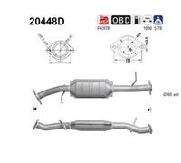 105 KW 143 CV CATALIZZATORE PER Ford Ranger ET 2.5 TdCi 4x4