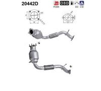 105 KW 143 CV CATALIZZATORE PER Mazda BT-50 Pick-up CD, UN 2.5 MZR-CD 4x4